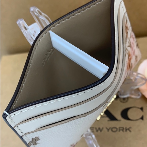 COACH Card Case imitation gold/chalk multi - Picture 12 of 16